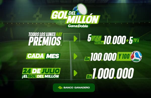 Promoción GanaDoble del Banco Ganadero